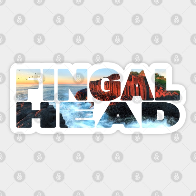 FINGAL HEAD -  NSW Australia Fingal Head Causeway Sticker by TouristMerch